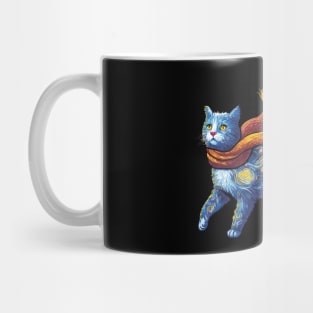 Starry cat Mug